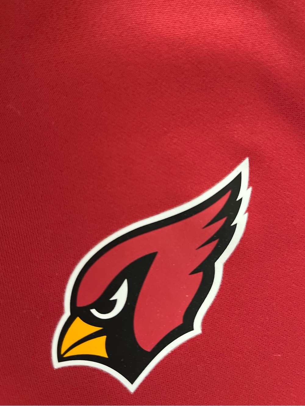 Men’s NFL team apparel Arizona Cardinals red black 1/4 zip jacket shirt. 2XL - Picture 7 of 12